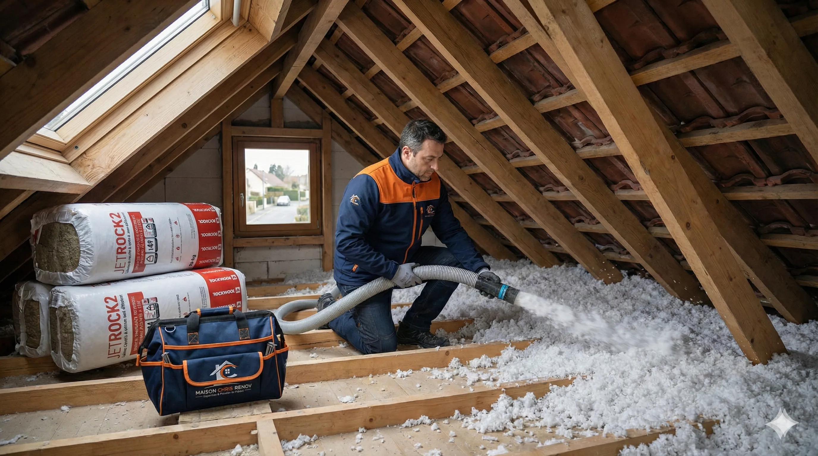 Isolation de toiture & combles