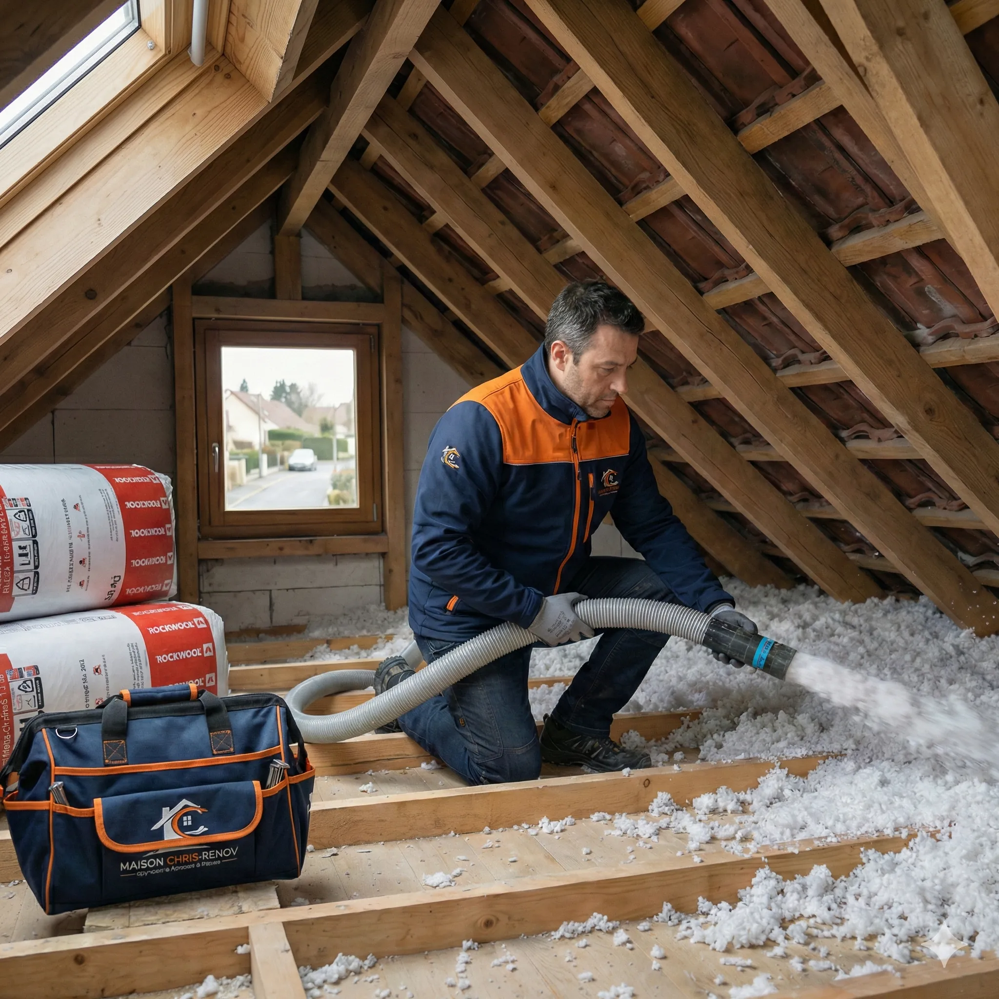 Isolation de toiture & combles